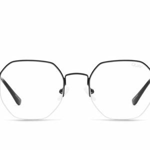 Quay Bossy Black/Clear Bluelight Blocker